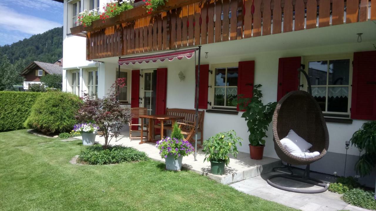 Ferienwohnung Annele ヒッティザウ エクステリア 写真